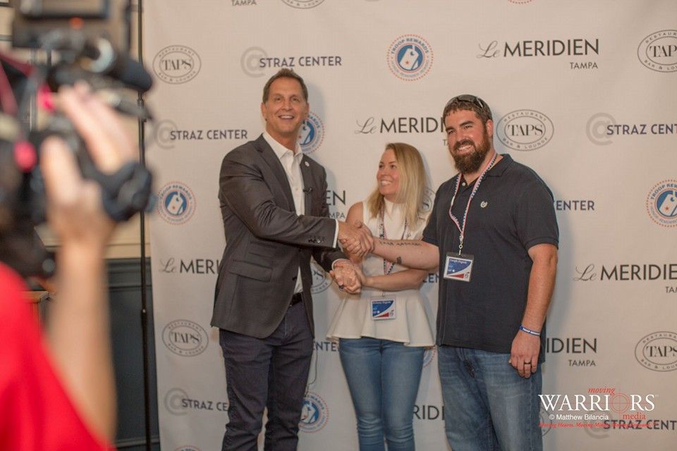 Le Meridien Tampa Hosts 6 Military Couples For A RnR Couples Retreat.