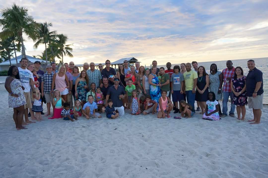 Troop Rewards team and supporters gathered at an event